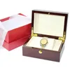 boîte de montre boîte de montre en bois de luxe avec oreiller paquet cas montre stockage cadeau boxs glitter2008