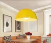 30 cm moda Moderna simples única cabeça E27 droplight cromática criativo estilo semicírculo droplight restaurante sentado iluminação chandeliht