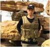 New Black Army CS Tactical Vest Paintball Protective Outdoor Training combat camouflage molle Tactical Vest 3 colors8856479