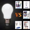 Hot E27 liquid-cooled led light bulbs A15 A19 6w 8w 10w 12w led light 120lm/w super bright AC 110V 220V led bulbs