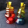 Różnorodność dwóch kolorów hurtowa hurtowa szklane bongi olejowe szklane rury szklane rury wodne rury olejowe palenie darmowy stocznia ping