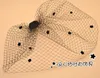 Black Retro Audrey Hepburn Bridal Hair Accessories Birdcage Cute Wedding Party Veil Dot Bridal Accessories Whole7366645