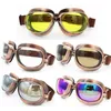 Lunettes de soleil de moto style Dollar lunettes de moto pour adultes lunettes de casque de motocross ATV Cruiser OffRoad lunettes lentille antique br1008663