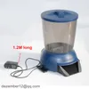 Large Capacity Rechargeable Operated Automatic Pond Fish Feeder - 5L Fish Food Aquarium Auto Holiday Koi Feeding Timer