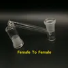 Hot Drop Down Glass Pyrex hembra macho 14 mm 18 mm a 14 mm 18 mm hembra Glass Drop Down adaptadores para Heady Glass Bongs