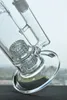 Mobius glas bongs dubbel stereo matris perc hookahs tjocka dab rig vattenr￶r 18,8 mm gemensamt tungt bas fab ￤gg￥tervinning r￶ker shisha