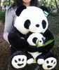 21" Cute plush toy Animal Doll Toy Mother and Child PANDA Bear