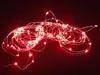 5m 50LEDS AAA Batteri Operated LED-sträng Mini LED Koppar trådsträng Fairy Ljus Jul Xmas Hem Party Decoration Ljus Varm / Ren Vit