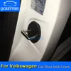 Car Door Lock Protective Cover For VW Polo Tiguan CC Jetta Lavida Bora Passat Golf Touran Car Door Lock Decoration Auto Cover