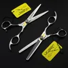 316 60039039 175cm Brand Jason TOP GRADE Hairdressing Scissors 440C Professional Barbers Cutting Scissors Thinning Shears84914696290958