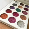 Fashion 15 Colors Cosmetic Makeup Pressed Glitter Eyeshadow Pallete Brand New Diamond Glitter Foiled Eye Shadow Make up Palette