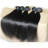 100 cheveux humains péruviens tisse 3pcs / lot extensions de cheveux raides faisceaux de cheveux vierges double trame couleur naturelle bellahair