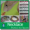 New product 3 Ropes tornado sports healthy necklaces titanium necklace bracelet