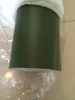 Involucro in vinile opaco verde militare con aria a bolla d'aria Matt Army Green Auto Adesivi che coprono il foglio di pellicola dimensioni 1.52x30m/rotolo 4.98x98ft