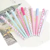 20 Pz/lotto Penna Gel di Colore Cancelleria Kawaii Fiore Coreano Canetas Escolar Papelaria Regalo Materiale Per Ufficio Materiale Scolastico