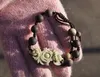 Naturlig lila jade, snidad för hand. Double Pig Gongfu (Lucky) Armband