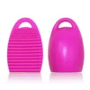 Топ 4 цвета Brushegg очистки макияж щетка для мытья кремнезема перчатки скруббер Совет косметическая чистые инструменты для путешествия жизнь