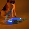 e21 free shipping pet dog Leashes /w led light dog Pull strap for dogs cats 120cm length