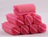 Bigodino per capelli Roll roller Spugna morbida Twist Cura dei capelli Stick per lo styling Roller Strumenti fai-da-te innocuo sicuro piccolo roseo per donne e ragazze