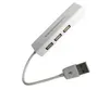 USB do RJ45 Ethernet z 3 portami CE znak CE dla MacBooka i Ultrabook IOS Android Tablet PC Wygrać 7 8 DHL