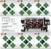 Gratis DHL / FedEx: 40 stycken / Lot, (T7411 T7412 T7413 T7414) Byteschip för Epson Surecolor F9200 64 "Wide R2R Färg-Sub-skrivare