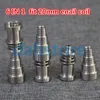 Double Jointed Adjustable Titanium Nails 10mm 14mm 19mm Regular Ti Nail Updated Version Universal GR2 Domeless Nails Tools
