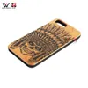 Capas de telefone para iphone 8 7 6 mais 11 12 pro máximo 2021 moda madeira natural 3d sublimação design personalizado gravado tampa traseira casca grossista