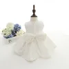 Nieuwste Baby Baby Meisje Verjaardag Party Jurken Doop Doop Pasen Toga Toddler Princess Lace Flower Dress voor 0-2 jaar