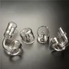 Quarz-Banger-Vergaserkappe mit 100 % echtem, dickem Quarz-Banger (4 mm) und Quarz-Vergaserkappen-Dabber für Bohrinsel-Glasbongs