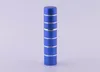 100st / parti 5ml Hot Selling Pump Stitching Glass Perfume Bottle Atomizer Anodized Aluminium Tom Glas Travel Refillerbar Spray