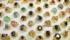 Fashion Classic Rhinestone Zirconia Gold Plated Finger Rings for Women Whole Bulk Jewelry Lot LR078 Free Shipping