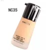 Wholesale-1pcs Soft Matte ALL DAY MAKE UP LUMINOUS Foundation makeup liquid Foundation Base 6 Shadows Maquiagem free shipping