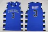 NCAA One Tree Hill Ravens Basketball Maillots Frère Film 3 Lucas Scott 23 Nathan Scott Noir Blanc Bleu