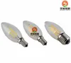 Dimmable E14 E12 E27 Lampa LED Lampa LED 220V 110V 2W 4W 6W LED Edison Glass Glass Dimming świecy lampy świąteczne światła świąteczne