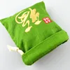 Chinese Fu Small Large Cotton Linen Party Gift Bags Jewellery Package Pouches High Quality Drawstring Cloth Packaging Decorative Storage Bag