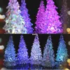 Sales Mini Outdoor Nice Color Changing LED Decorative Christmas Tree Night Light #B591