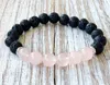 rose quartz mala beads