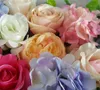 1 pezzi Wall Flowers Artificial Flowers per matrimoni Flowrop Silk Rose Peony Hydrangea Fiori Wall Wall Flowers Event Party S8524925