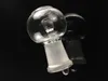 Två storlekar 14.5mm 18.8mm Glas Man -Male Adapter Dome och Nail Set för vattenrörsolje Riggar