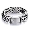 Huge 133g Heavy Stainless Steel Biker overlord chain Bracelet High Quality 17mm 9inches Men's Best Gifts