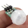 Freeshipping Mini IR Pyroelectric Infraröd PIR Motion Human Sensor Automatisk Detektor Modul Hög Tillförlitlighet 12x 25mm Ny Elektrisk styrelse