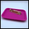 High Quality Cigarette Rolling Trays 8quot Silicone Rolling Tray Silicone Case Container Heatresistant Square Size 20cm 145cm8921688