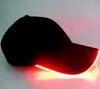 Erkekler Kadınlar LED spor Beyzbol Şapkası Sanatçı gece kulübü Hip hop parti şenlikli Beyzbol Şapkası gece koşu led light up glow şapka sunvisor hediye