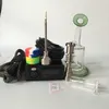 E nail kit majesty hand enail Temperature Controller Box dnail digital with Titanium Nail with Glass Bong Vapor banger