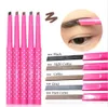 2016 Date Étanche Brun Foncé Rehausseur De Sourcils Crayon À Sourcils Eye Brow Liner Poudre Shapper Outil De Maquillage Pas Cher Livraison Gratuite