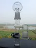 Soulton Glass Percolator Reclaim Catcher Capteur de cendre de 18 mm pour bangs et tuyaux en verre Reclaim Adaptateur de cendrier