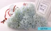 10 stks Gratis Verzending Mooie Realistische Licht Paars Mini Hydrangea Kunstmatige Fake Flower Arrangement voor Bureau Home Hotel Decoration