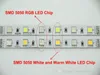 RGBW LED bande lumineuse IP65 étanche Non étanche DC12V SMD 5050 5 M rouleau 60 LED s M 300 RGBWW LED S barre lumineuse Flexible