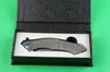 High End D2-staal Flipper opvouwbaar mes 60HRC Stone wash-afwerking messen titanium handvat IKBS-systeem