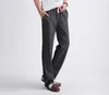 Wholesale-New Men's Straight Linen Slacks Loose Linen Trousers Men's Cotton Pants Thin Casual Pants 5 Colors Size M-3XL TA016